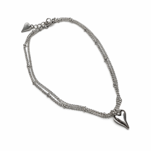 Ankellenke / Armbånd fra Hjerter