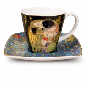 Gustav Klimt Espresso kopp med skål