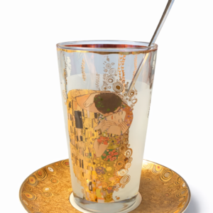 Gustav Klimt Kaffe Latte Glass