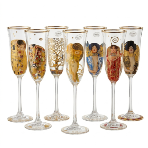 Gustav Klimt Champagneglass