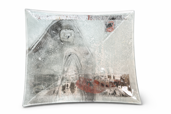 Glasskunst fat